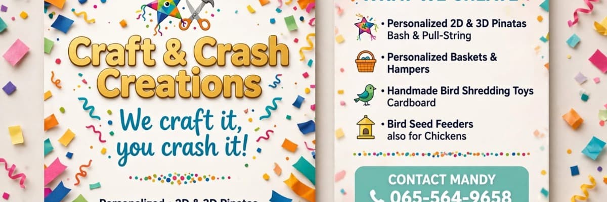 Craft and crash creations banner