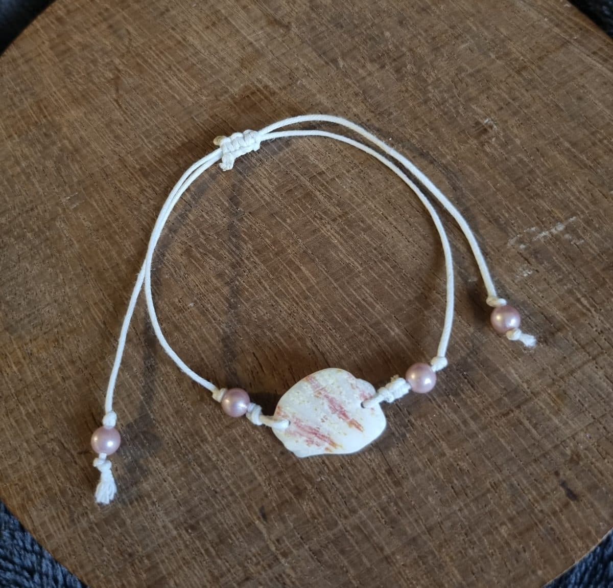 Cord Anklets with slip knot