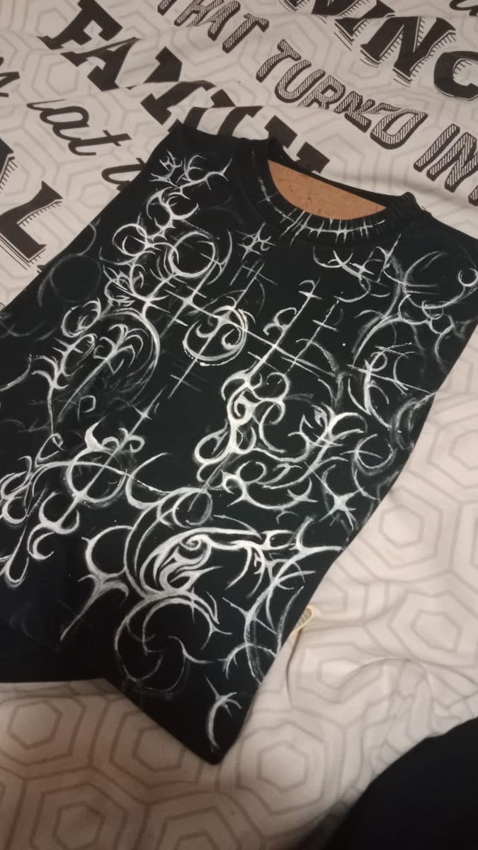 Custom fabric Painting