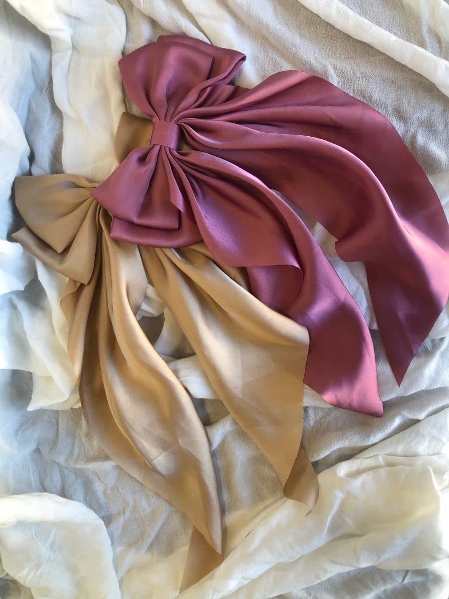 Satin Hair Bow
