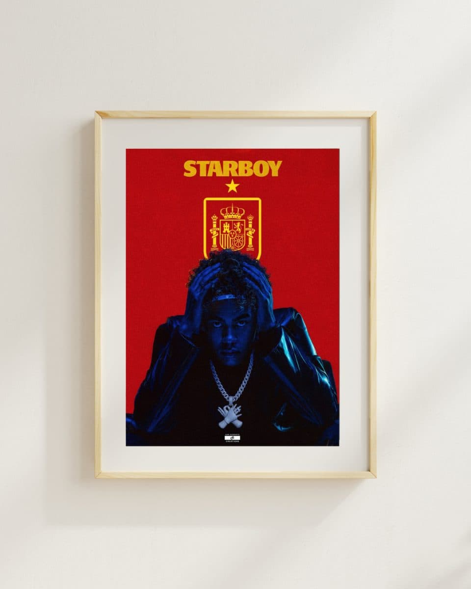Lamine Yamal “STARBOY” Artwork