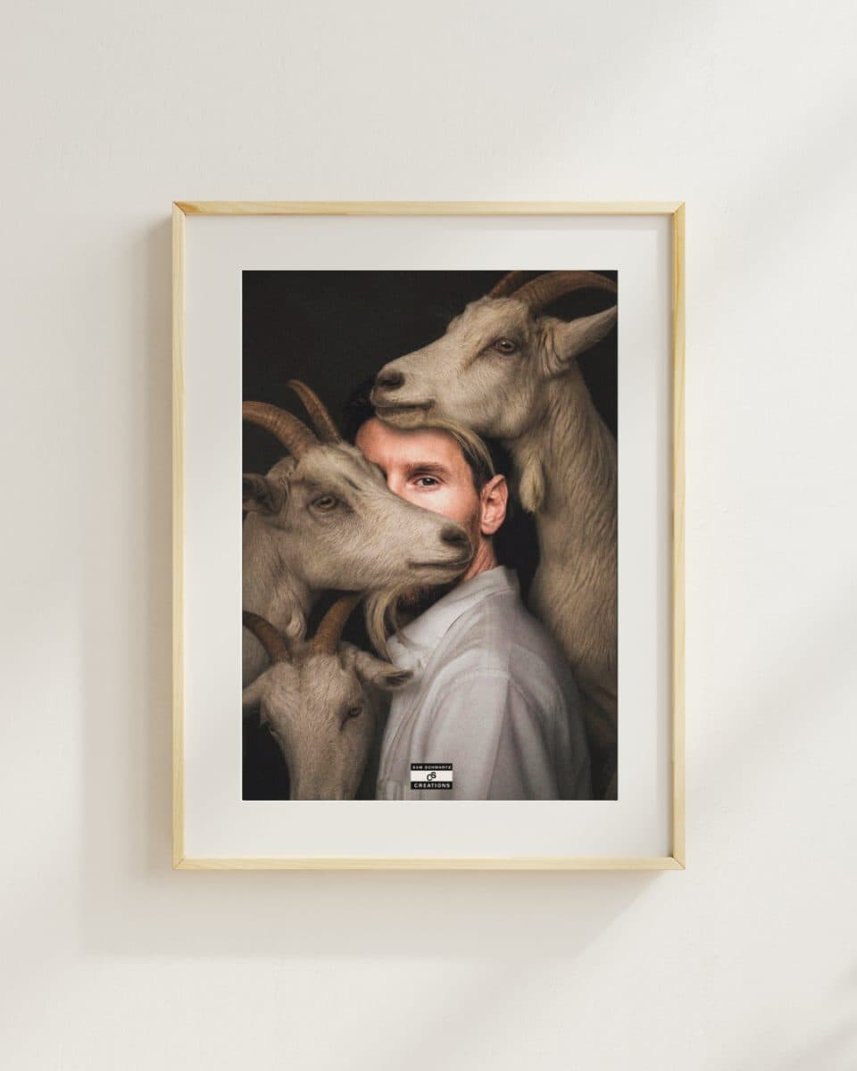 Leo Messi The GOAT | Digital Art