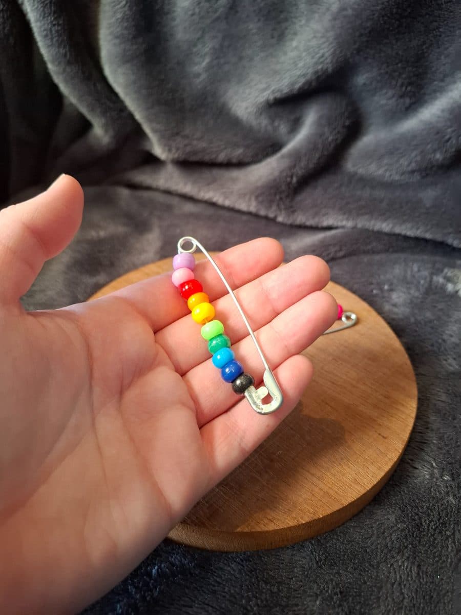 Funky Beaded Pins 