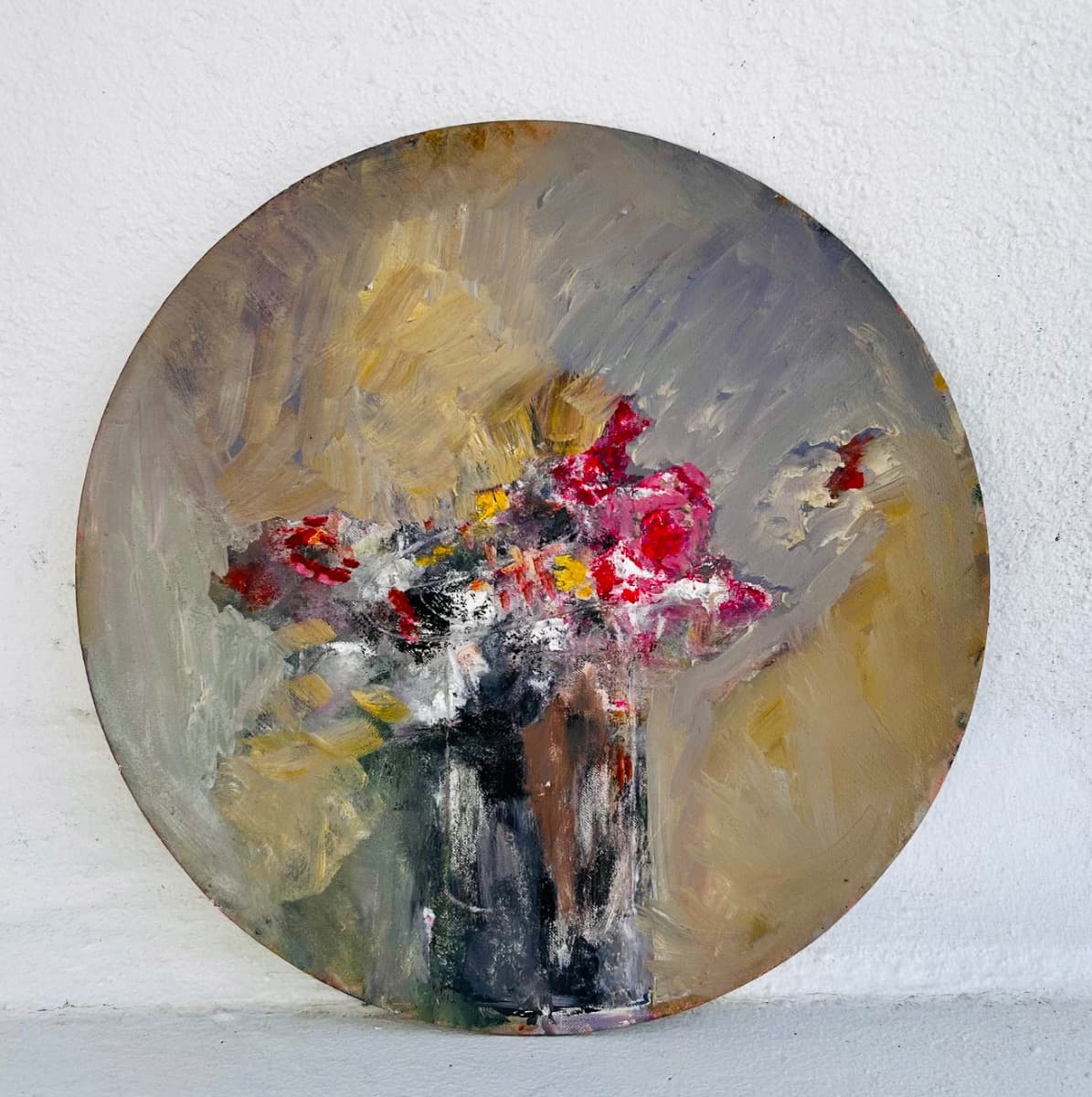 Painting : Still Life with flowers