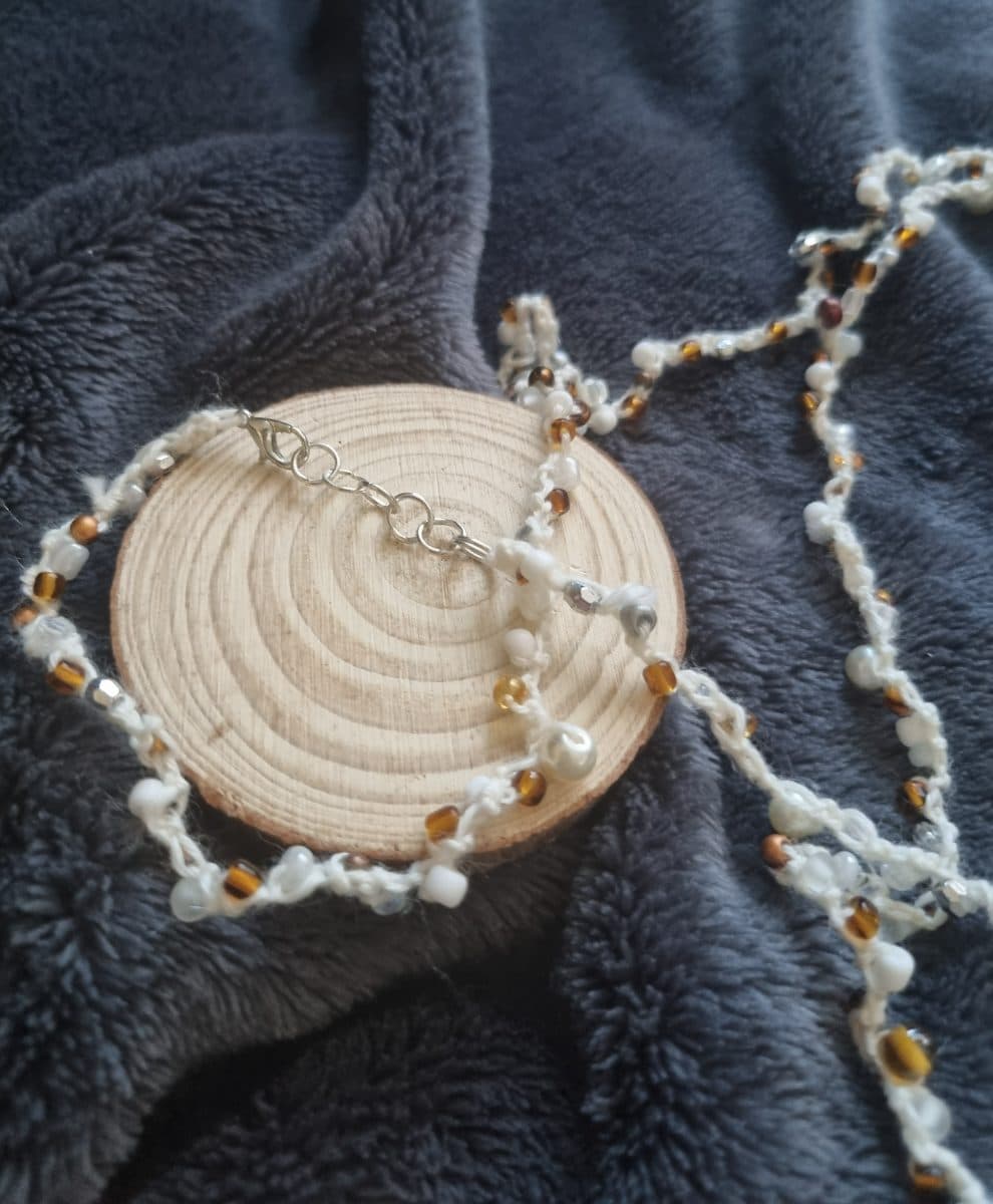 Crochet Beaded Wraps