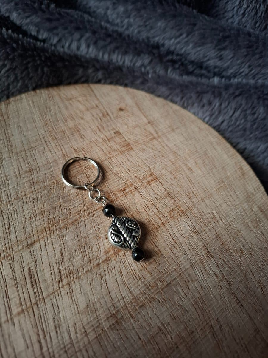 Shell and Bead Keychains