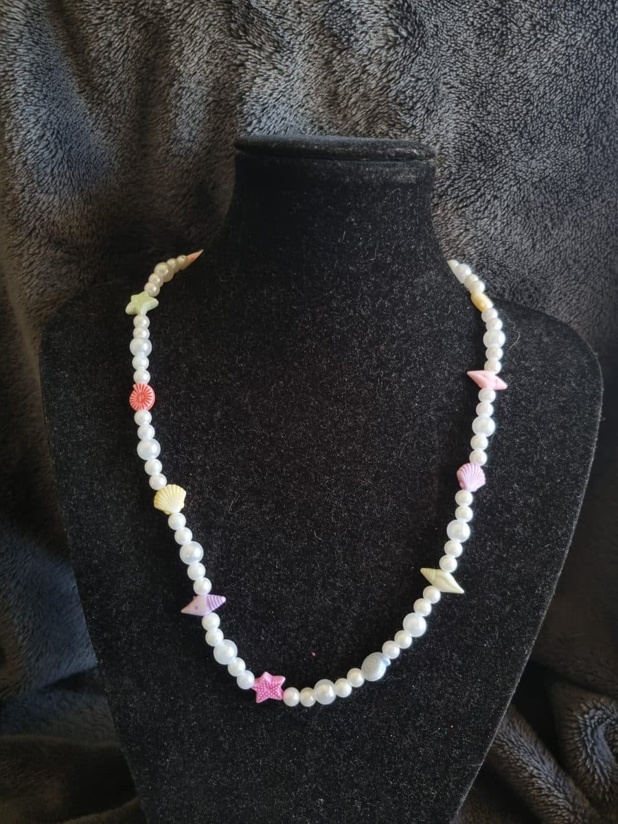 Pearly Beaded Necklaces