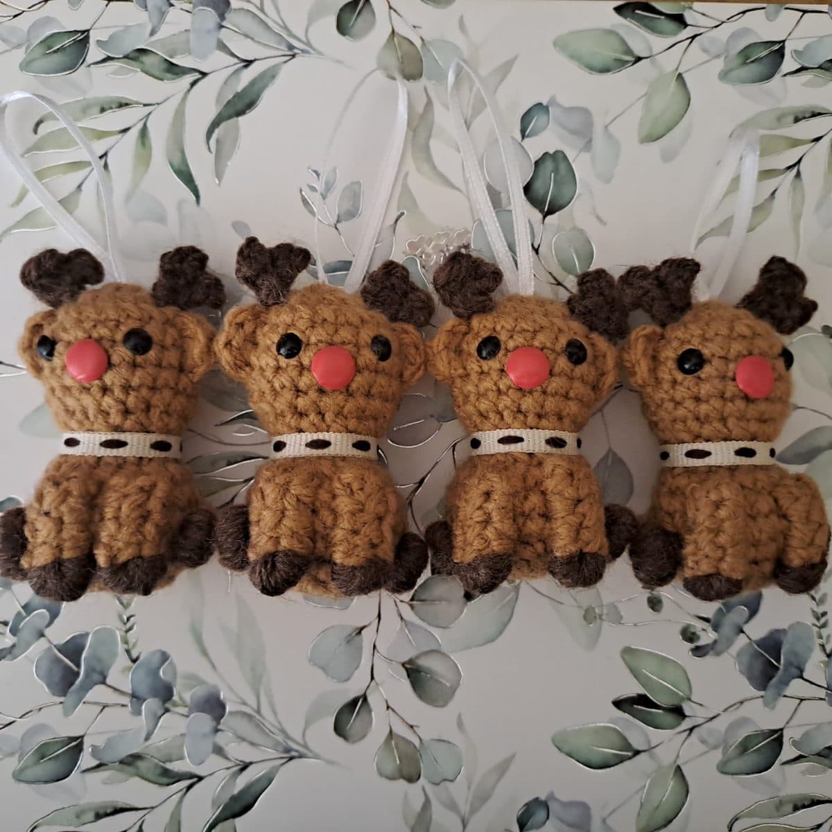 Reindeer Christmas Tree Ornaments — image 1