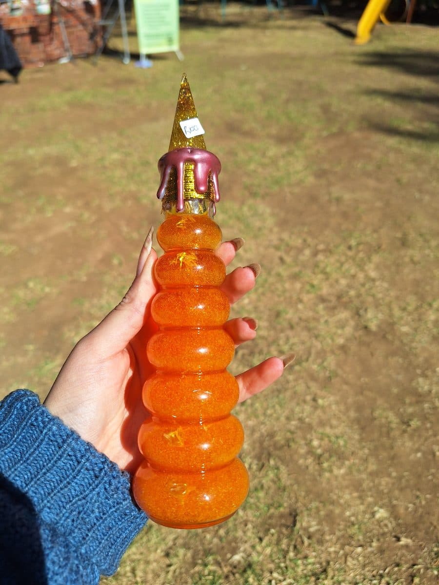 Orange Unicorn Horn decorative potion — image 1