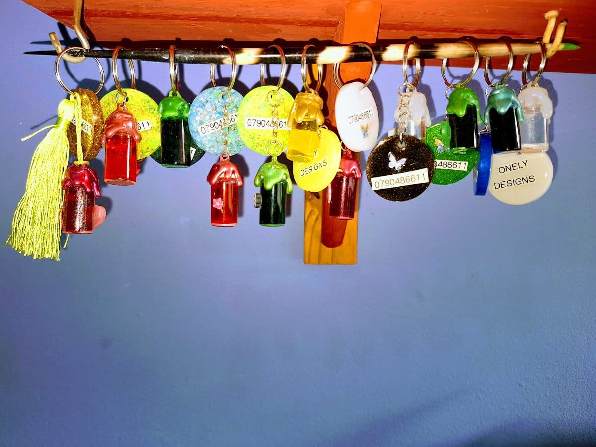 Mini Potion Bottle Keyrings — image 1