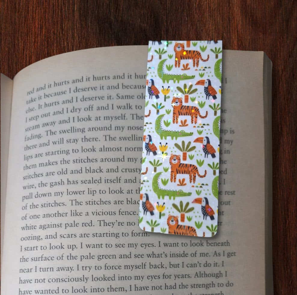 Tiger Magnetic Bookmark — image 1