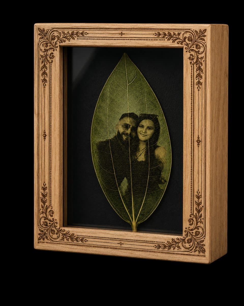 Boxed Engraved Leaf — image 1