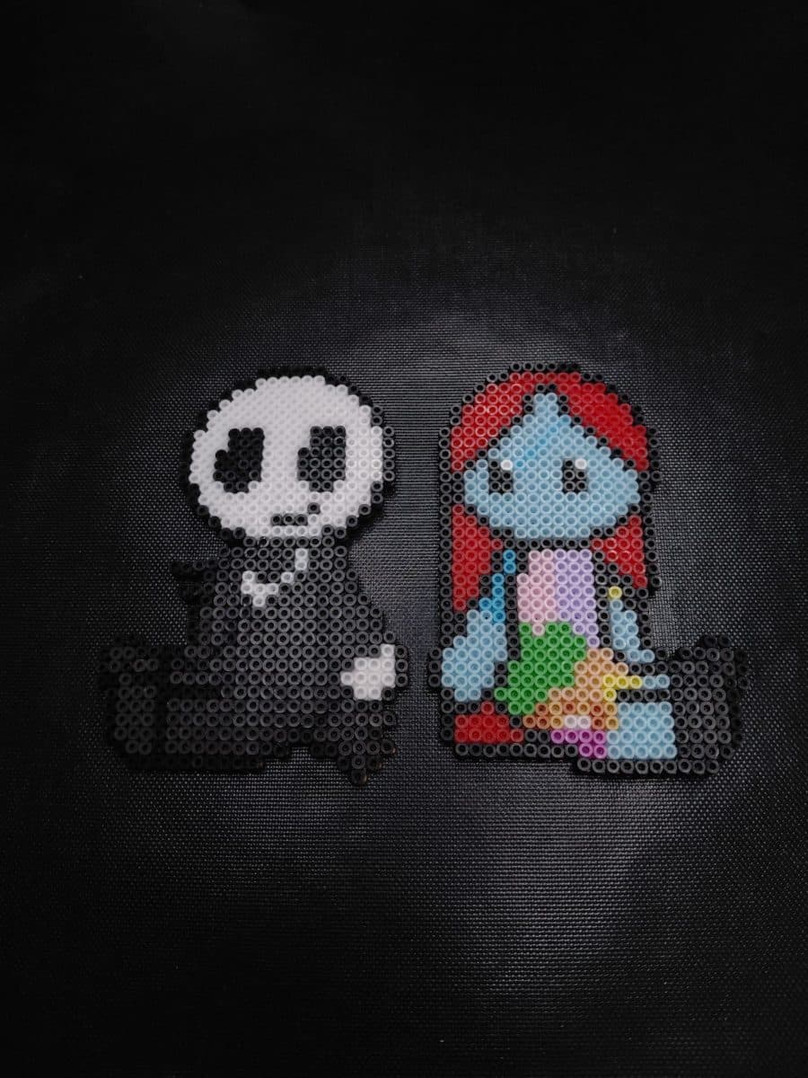 The Nightmare Before Christmas Jack and Sally Magnets, image 1