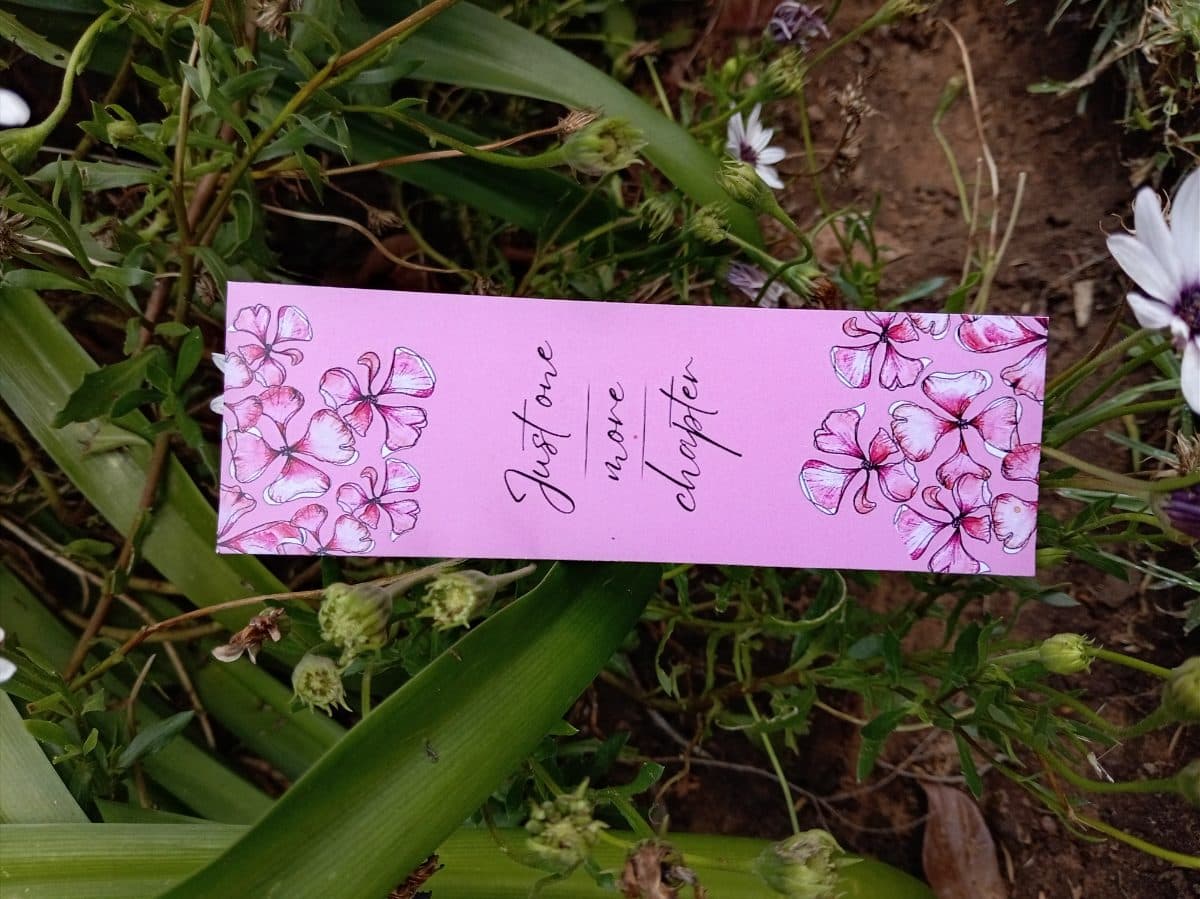 Watercolour Bookmark, image 1