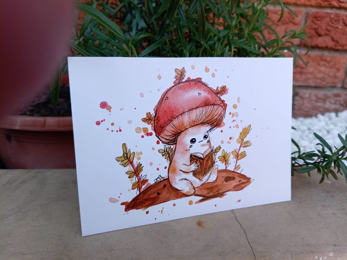 Mycello the Mushroom Card