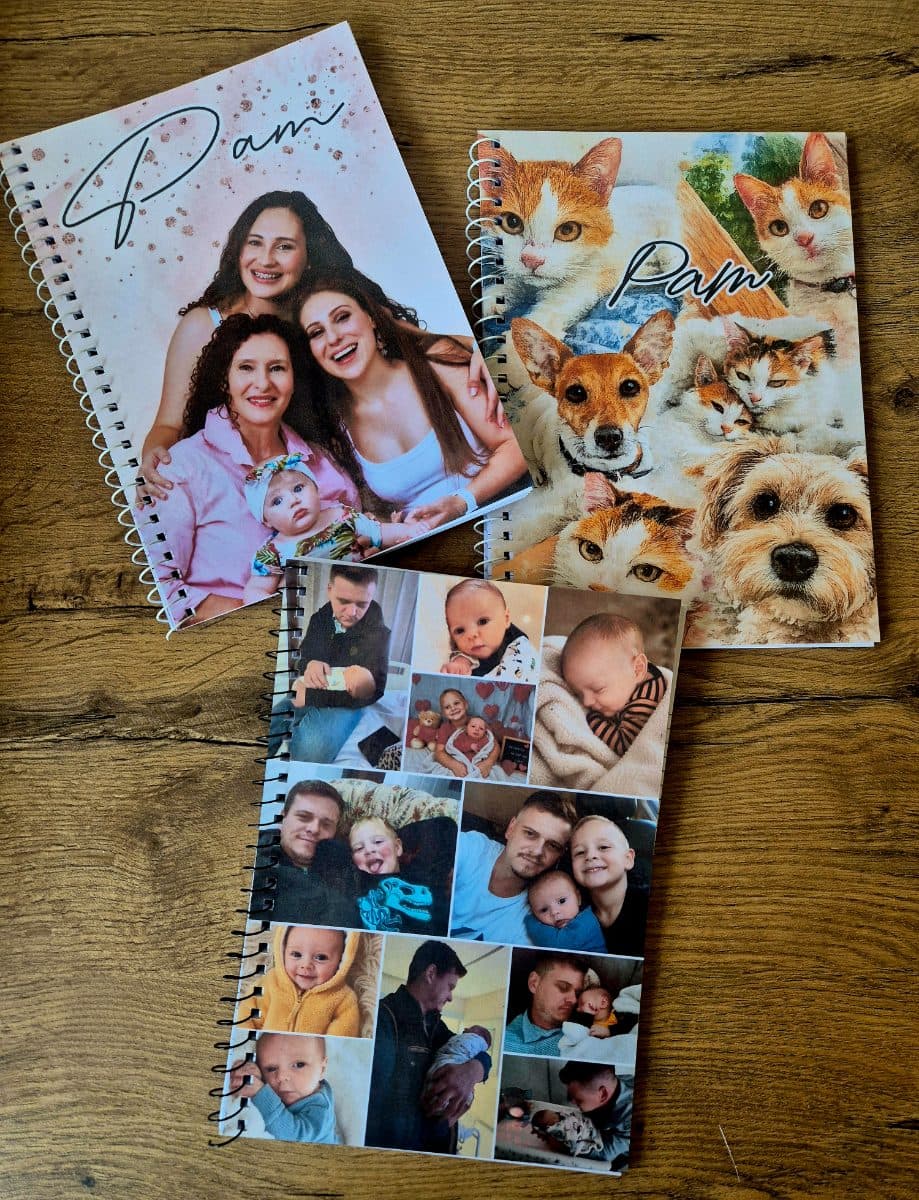 A4 Softcover wirebound notebooks