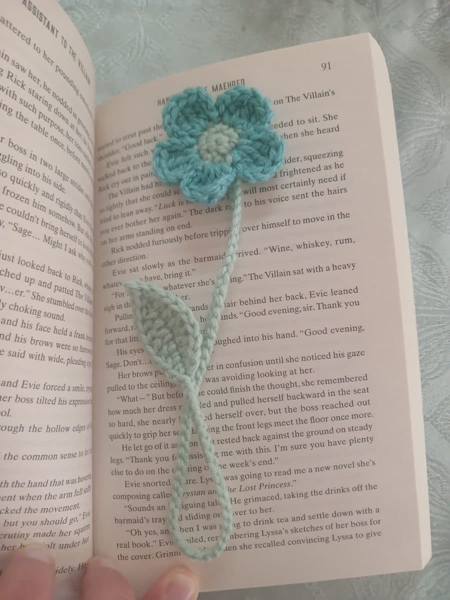 Flower Bookmark - Bookish Burrow, image 1
