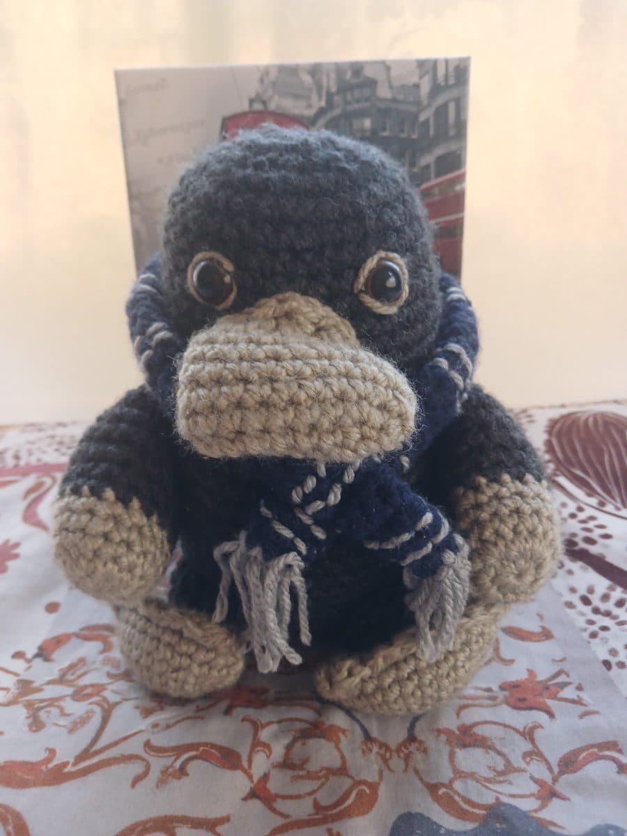 Niffler Inspired - Reading Buddy - Bookish Burrow