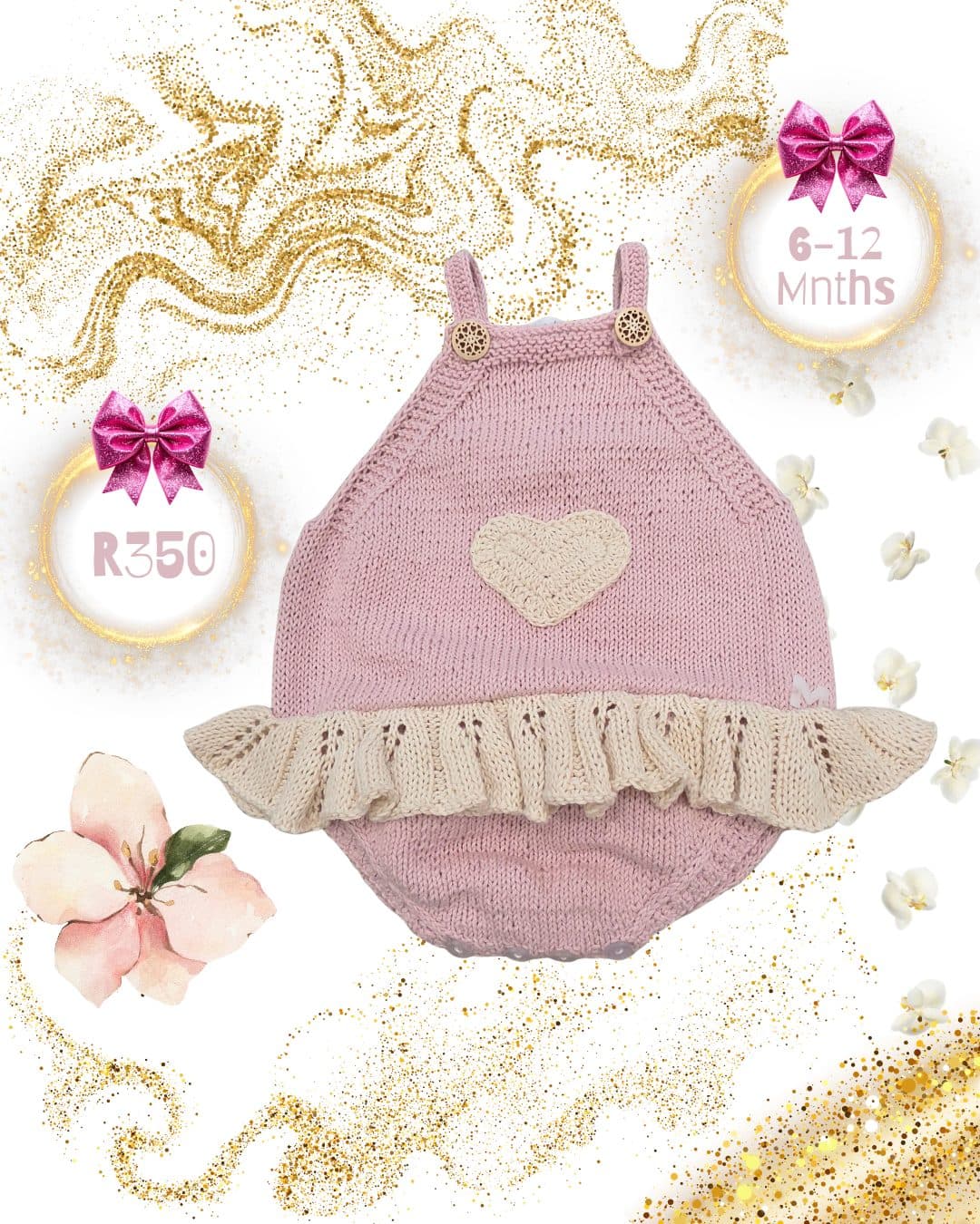 Pink Summer Romper, image 1