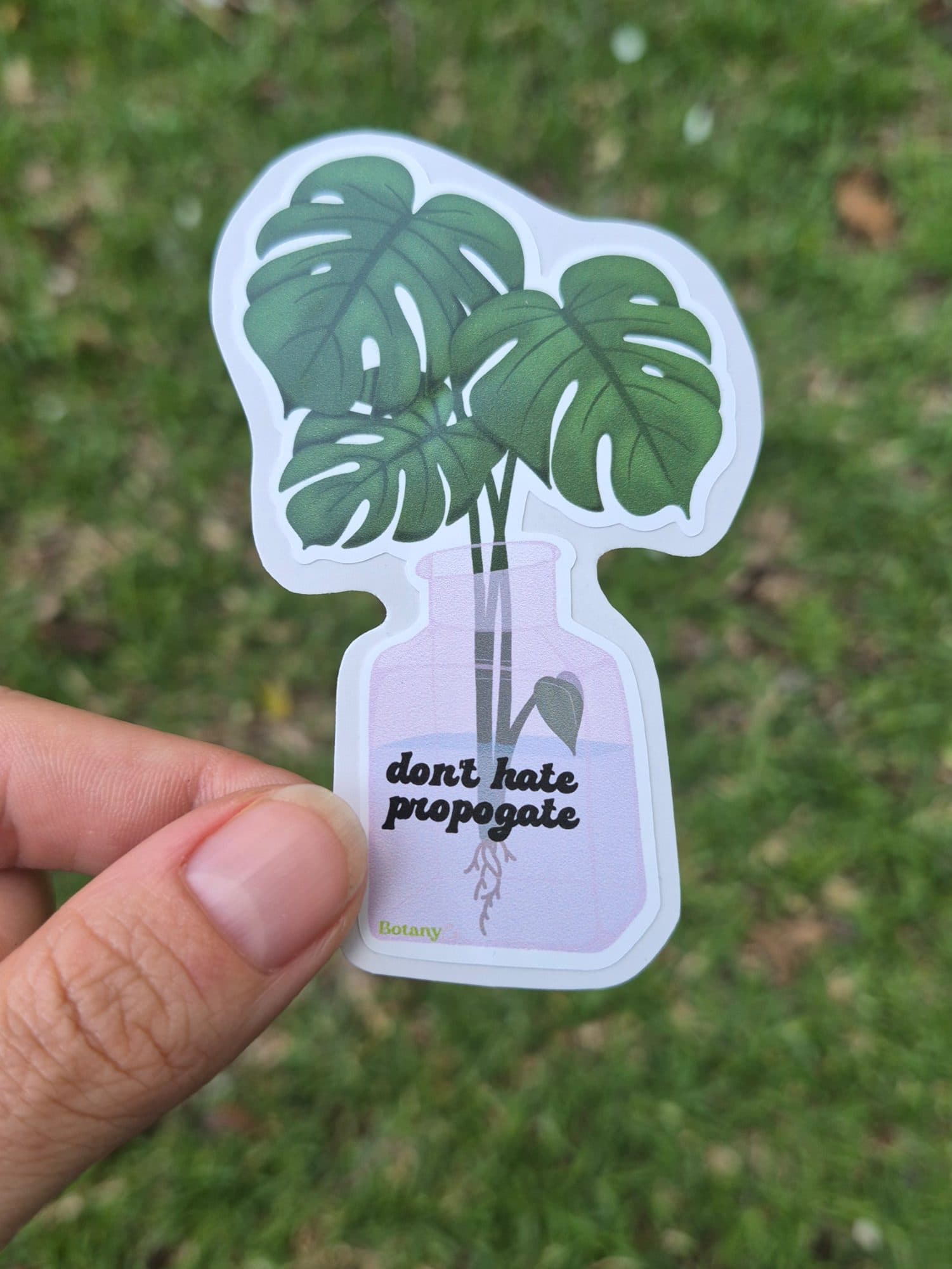 Don't Hate Sticker, image 1