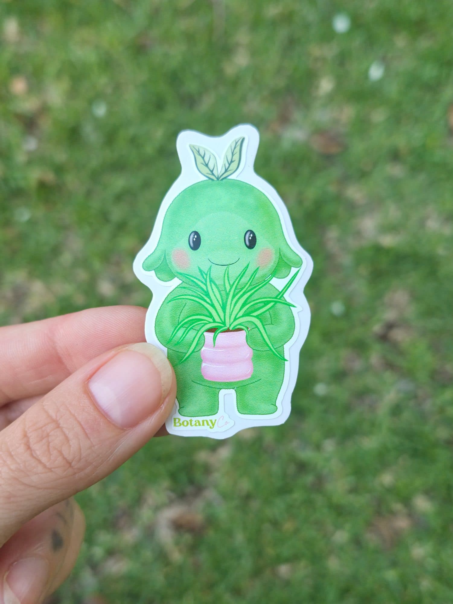 Sprout Planter Sticker, image 1