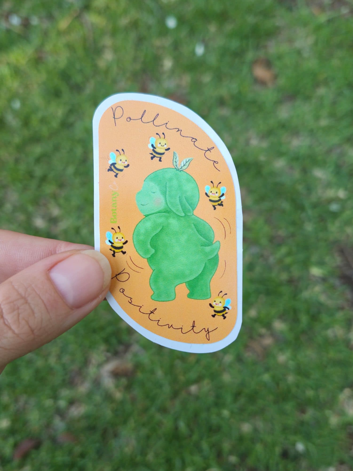 Pollinate Like Sprout Sticker, image 1
