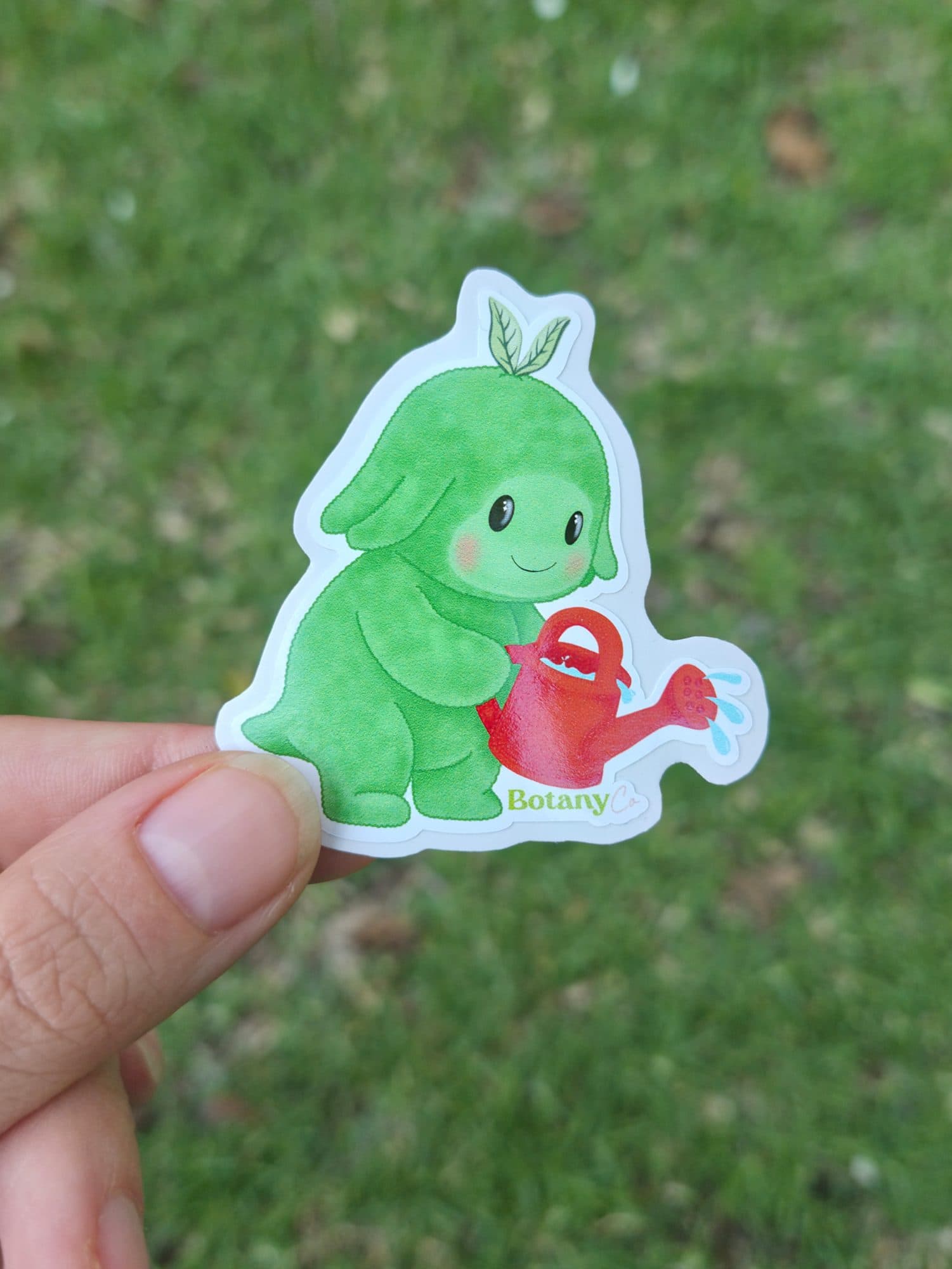 Sprout's Green Thumb Sticker, image 1