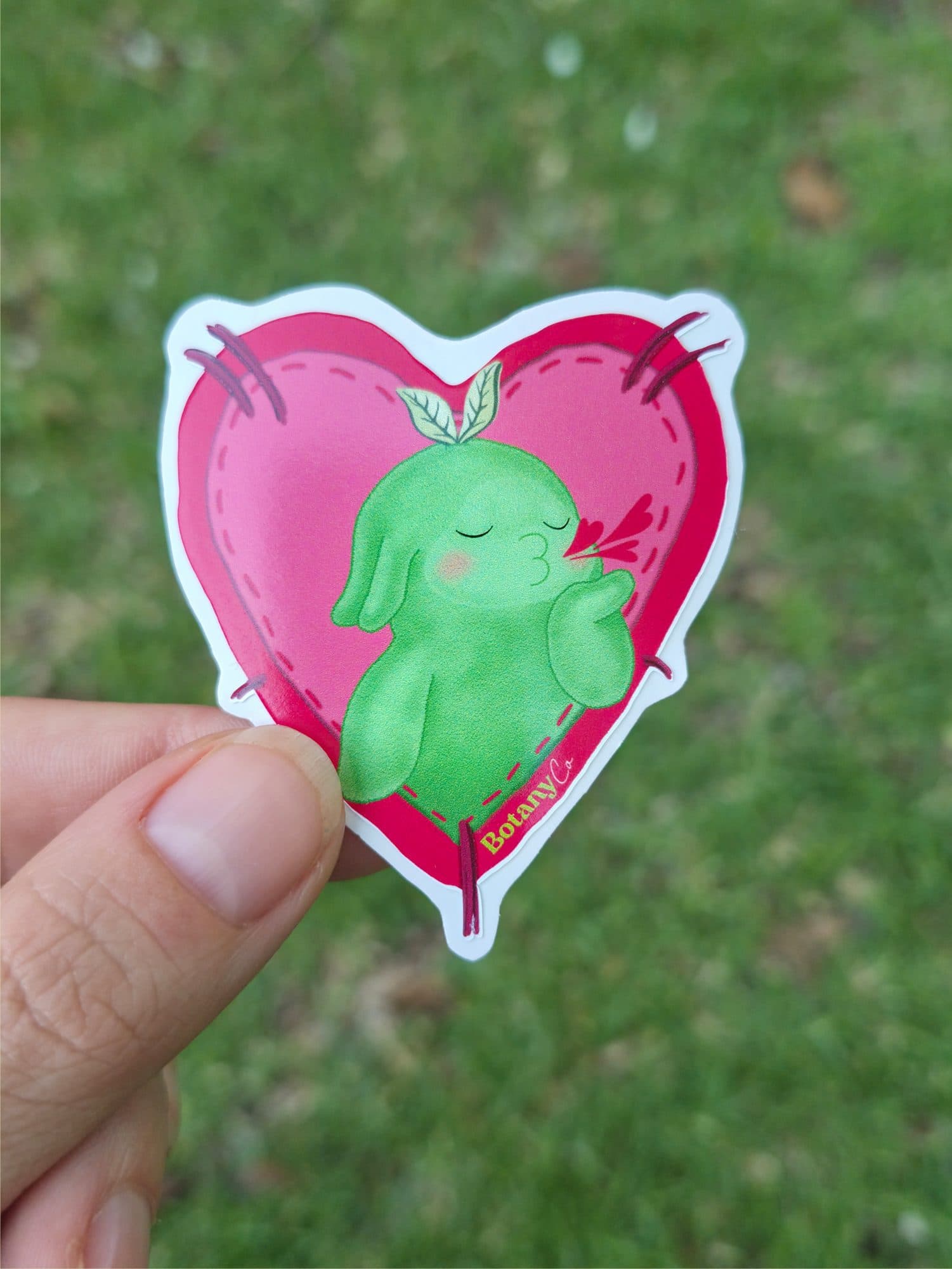 Valentine Sprout Sticker