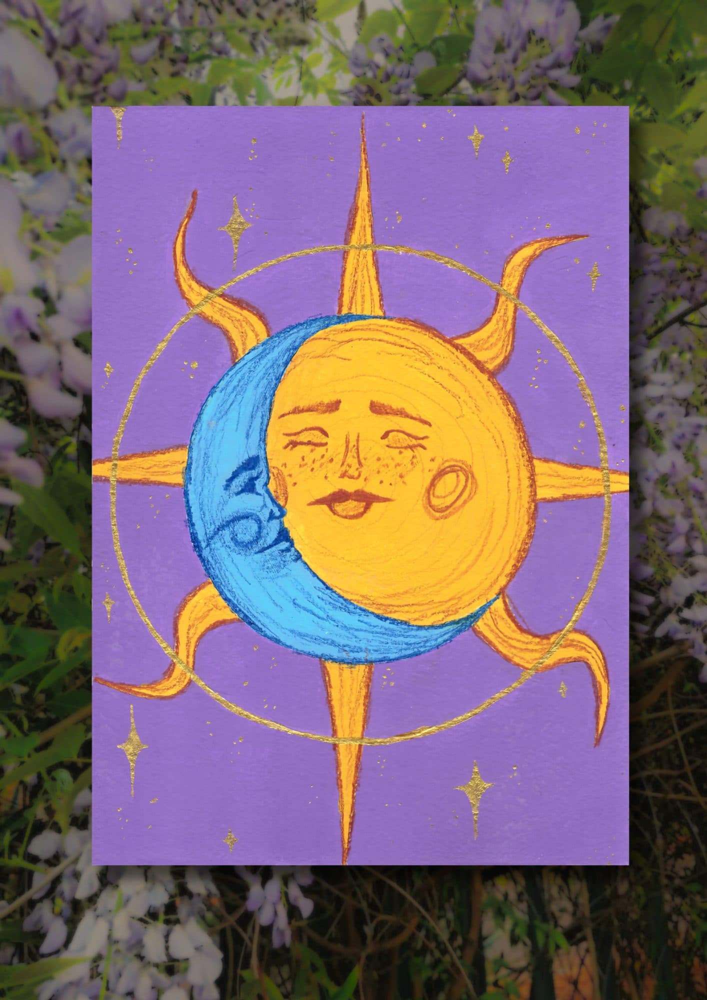Celestial Embrace Art Print, image 1
