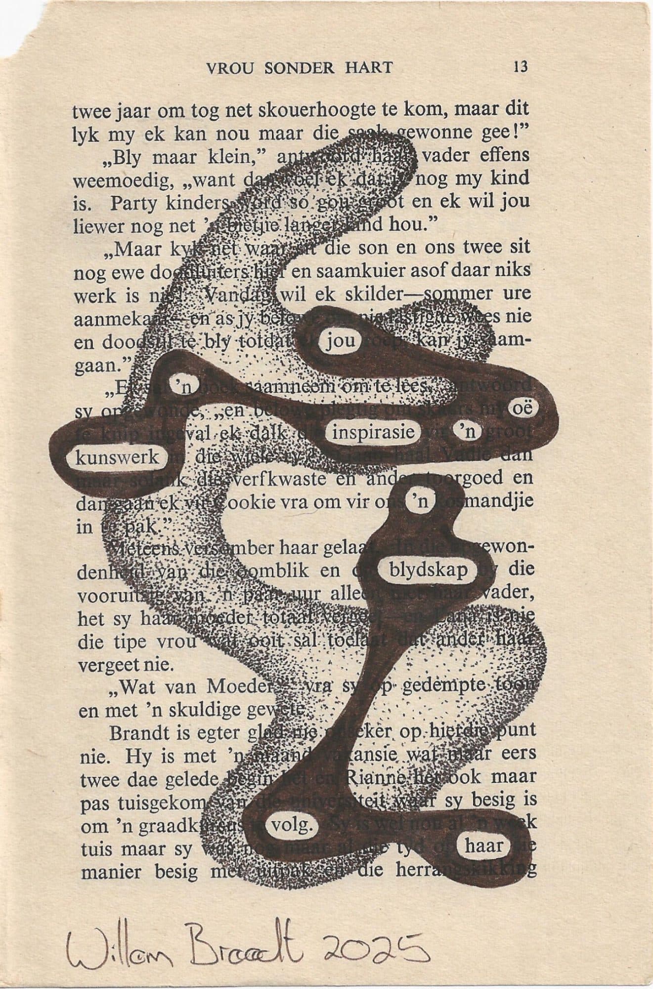 Blockout Poem - Jou Oë, image 1
