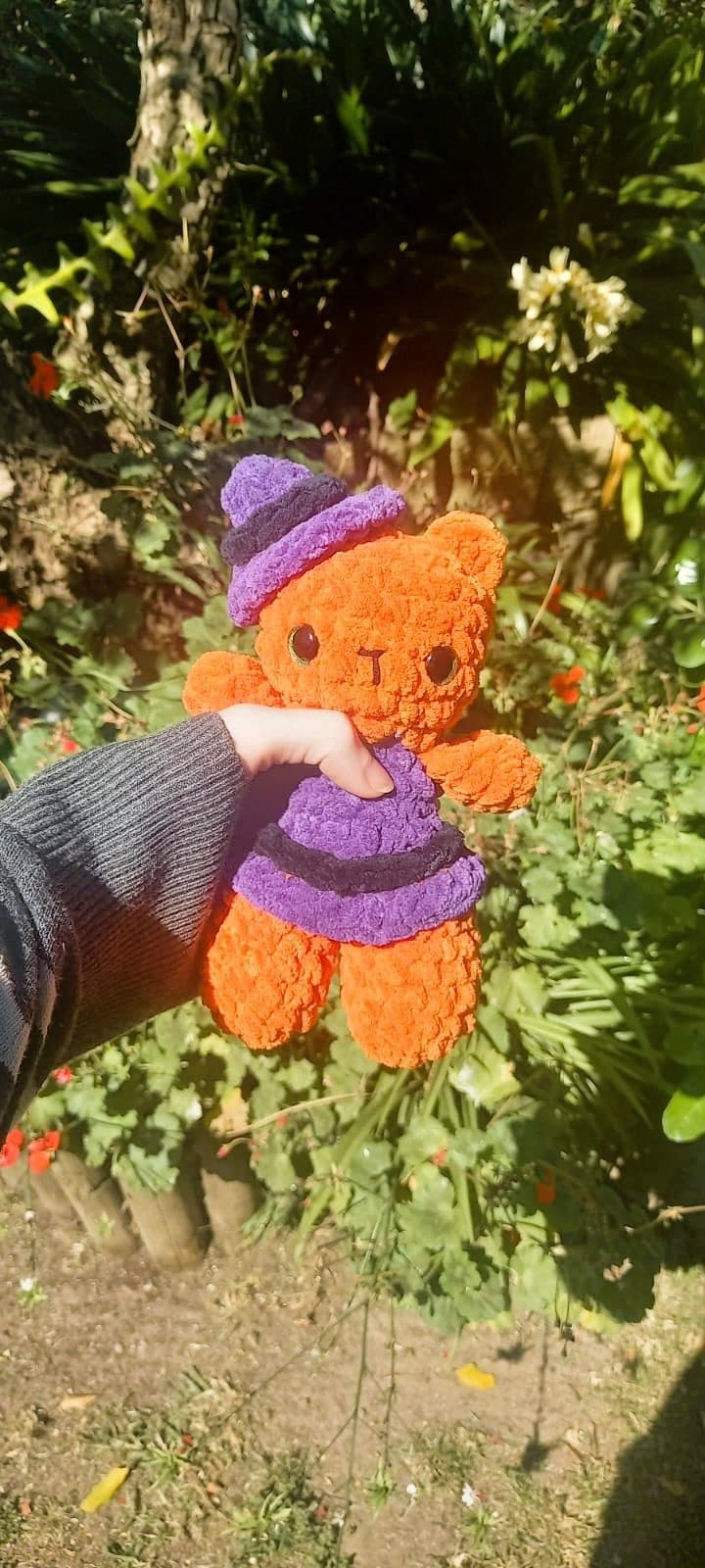 Crochet witchy cat, image 1