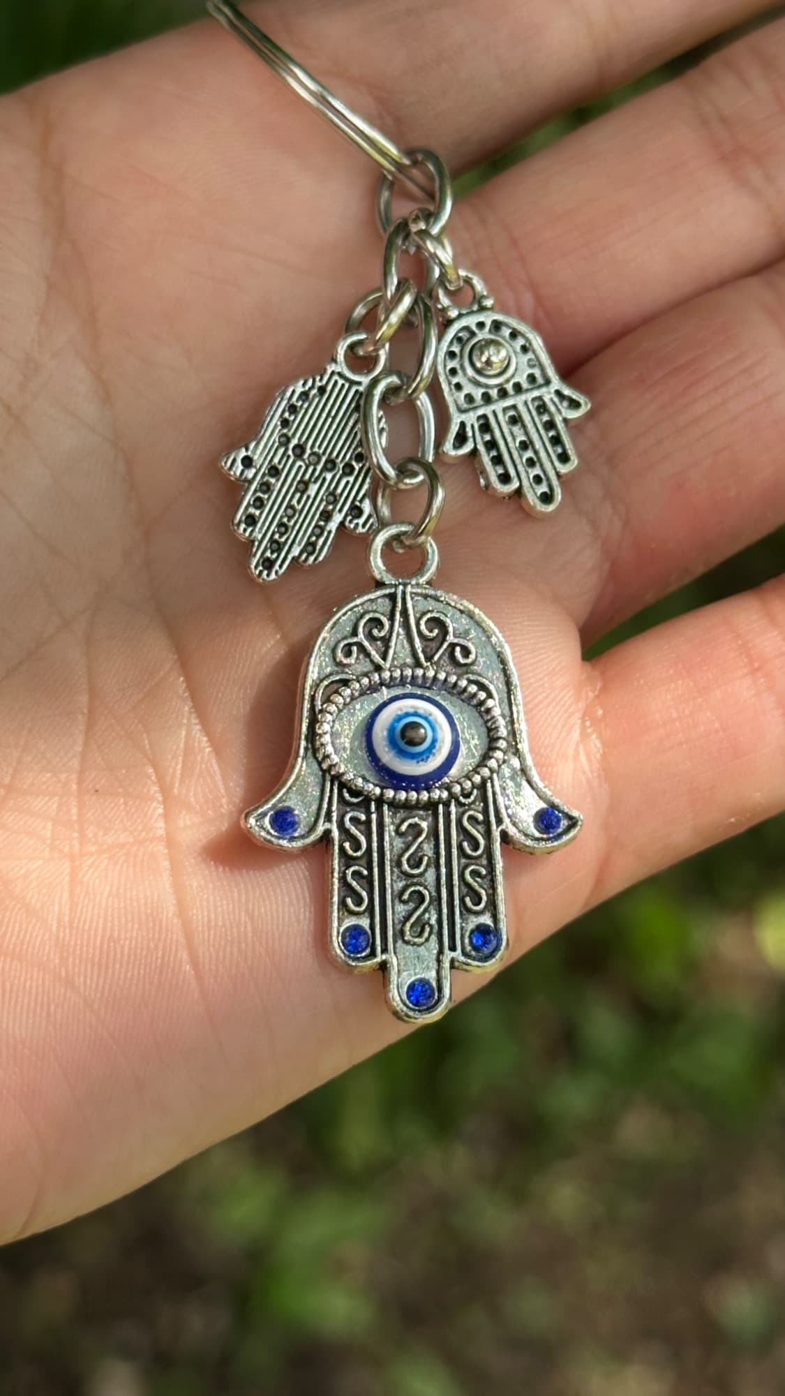 Hamsa & Evil Eye Charm 🪬, image 1