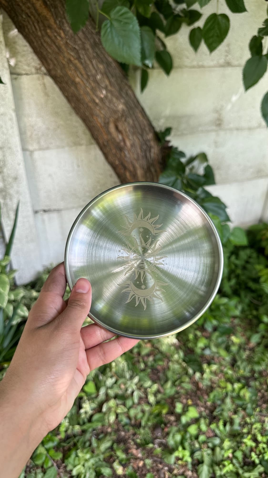 The Celestial Eclipse Altar Plate 🌙☀️✨, image 1