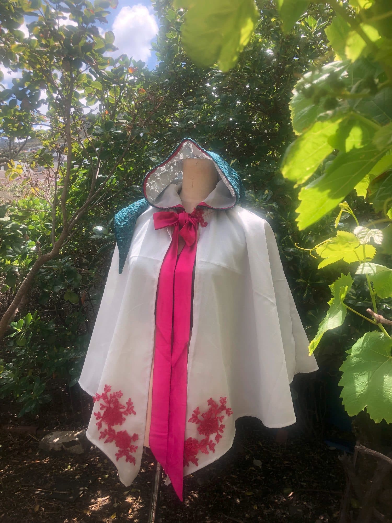 Captivating Capes: Fuchsia Forest, image 1