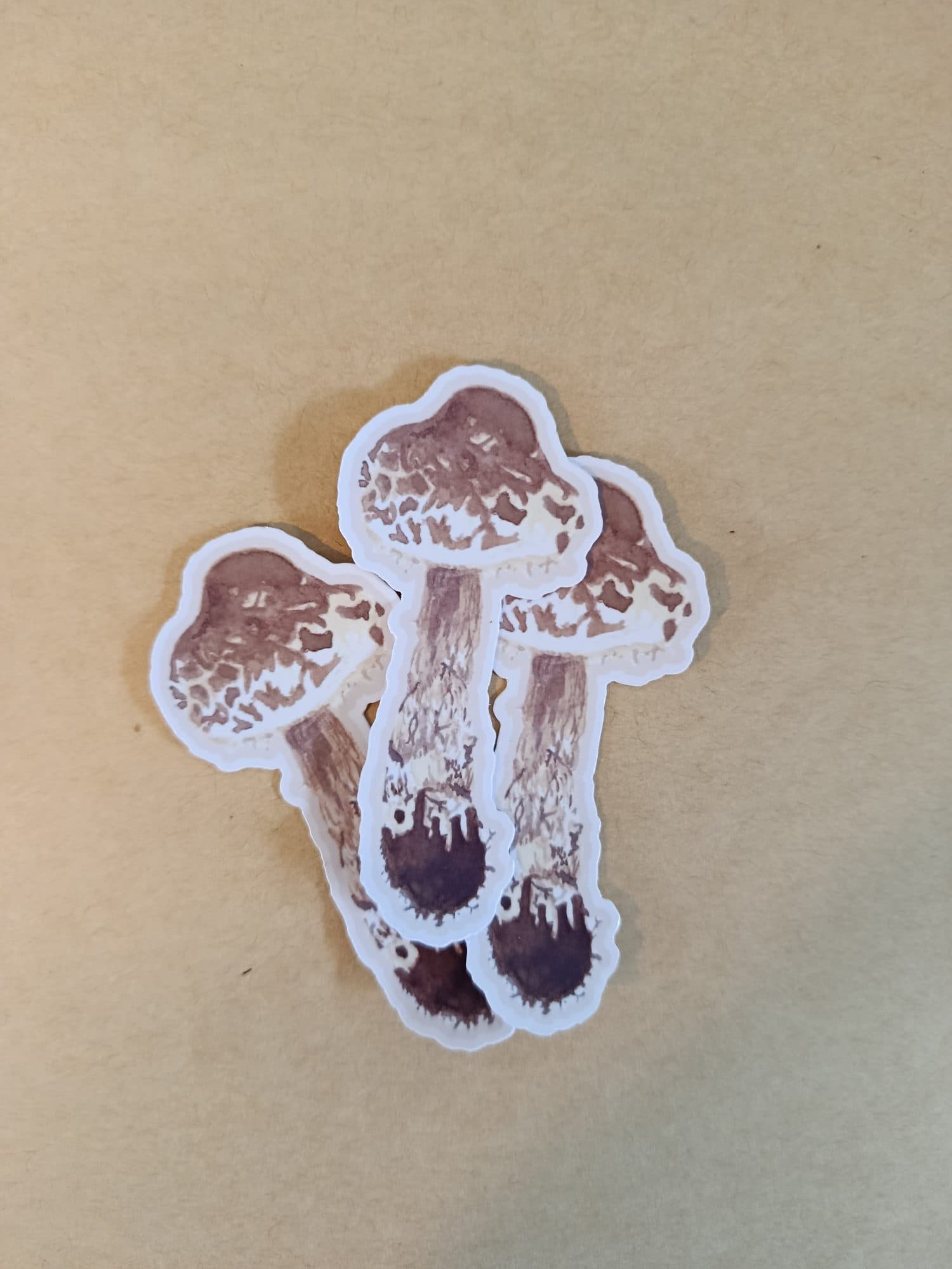 Vinyl Mushroom Sticker, image 1