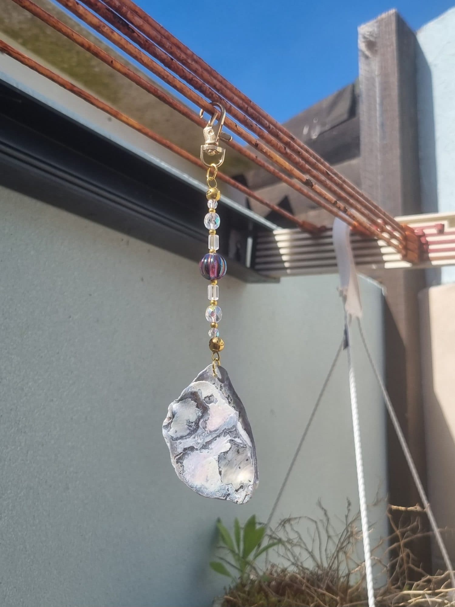 Iridescent Shell Suncatchers / Hanging Decor, image 1