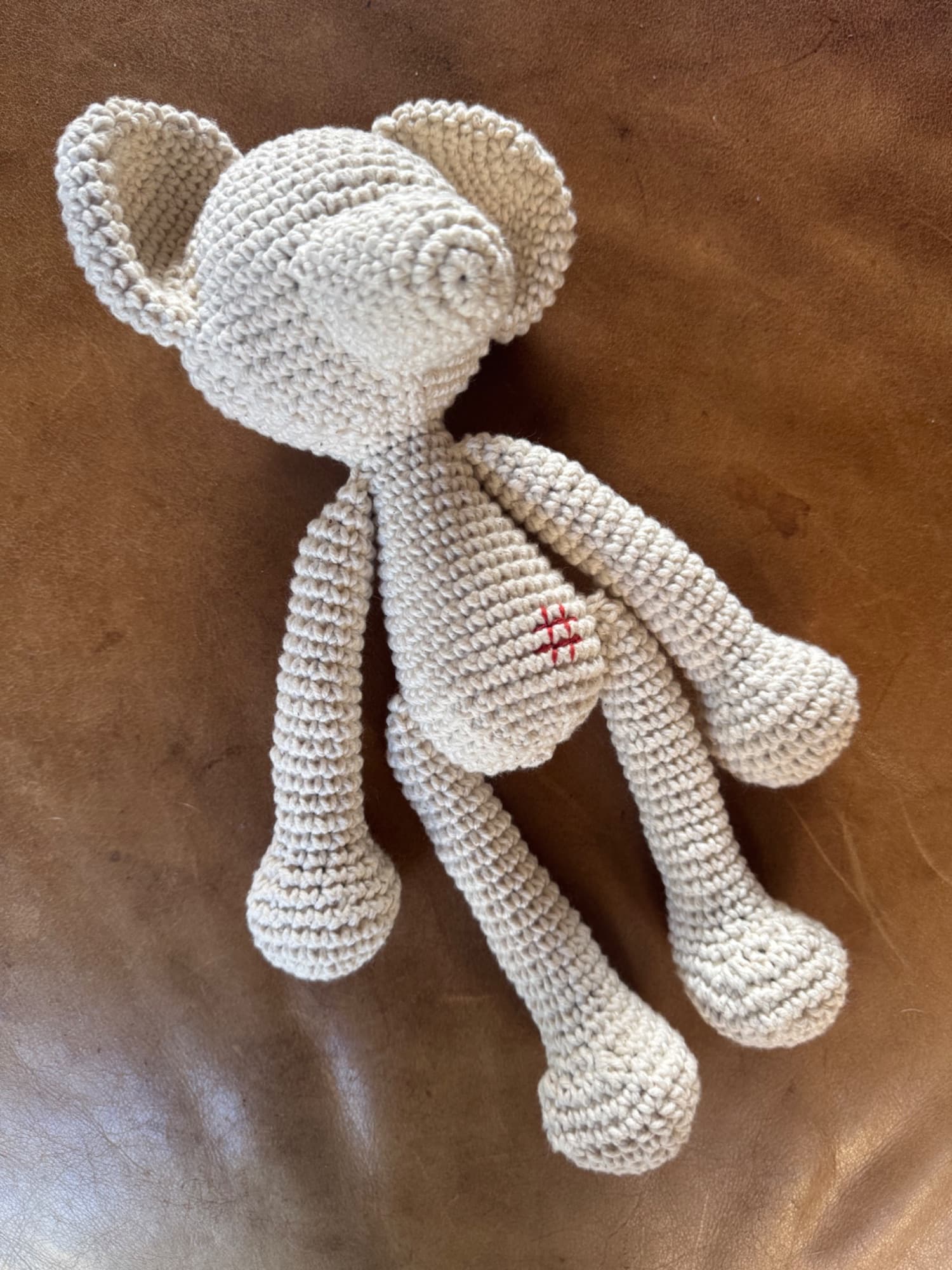 Cotton Crochet Bear, image 1
