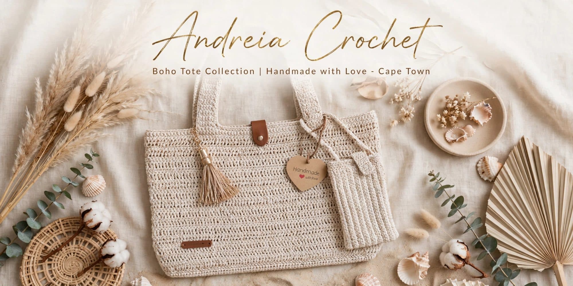 Handmade Crochet Bag + Phone Pouch`, image 1