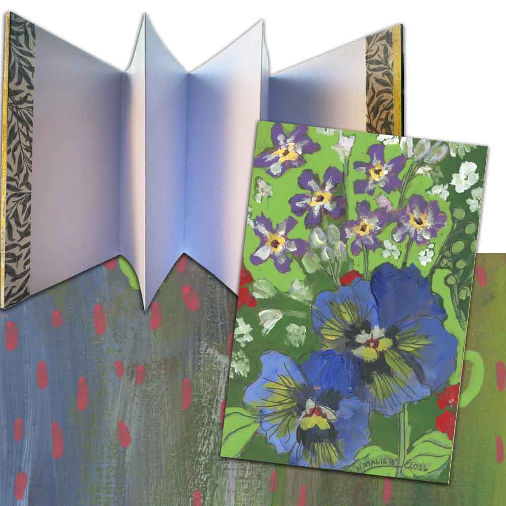 Accordion Journal : Pansies