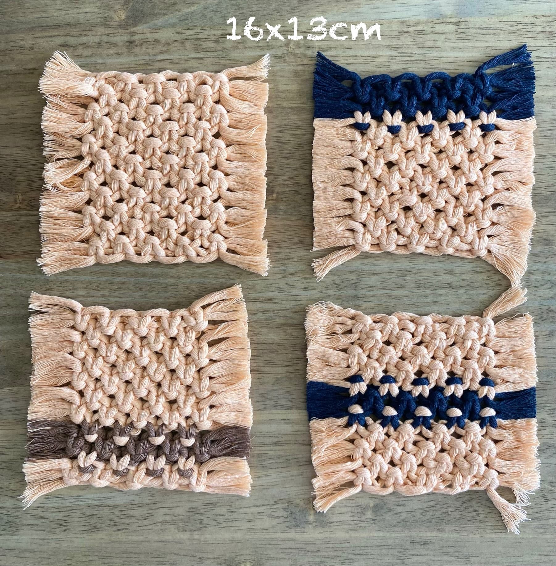 Macramé Mug Rug