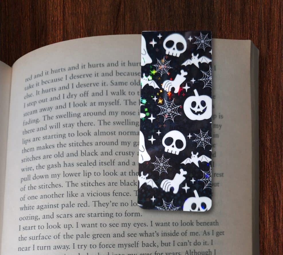 Spooky Magnetic Bookmark