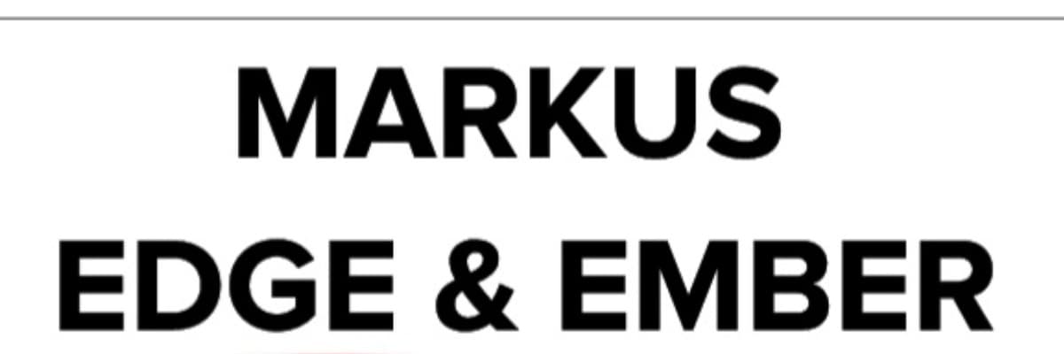 Edge & Ember by Markus banner