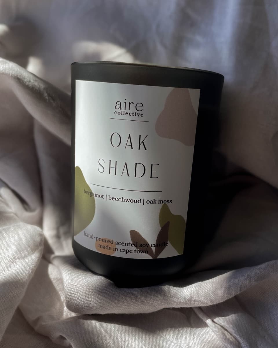 Oak Shade scented candle