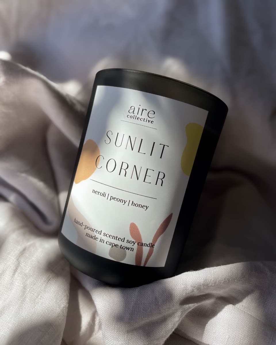 Sunlit Corner scented candle