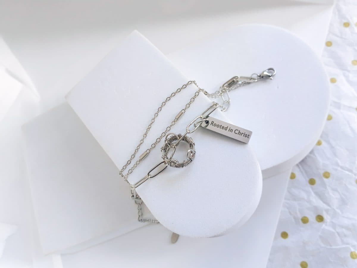 Rooted in Christ bracelet