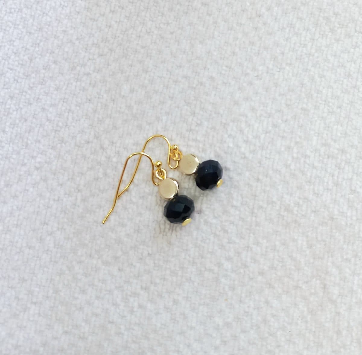 Classic Black Crystal Earrings