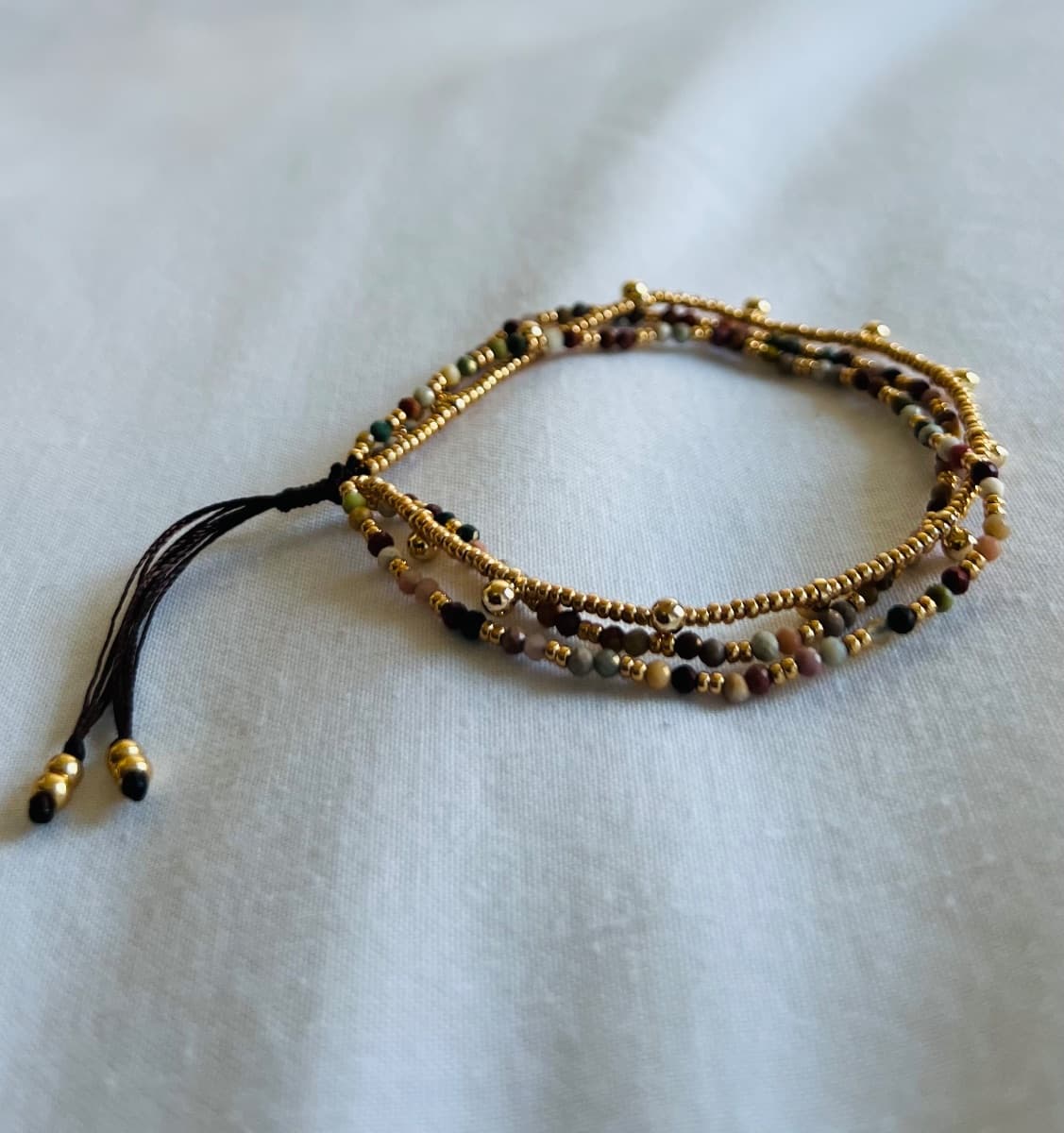 Trio drop bracelet