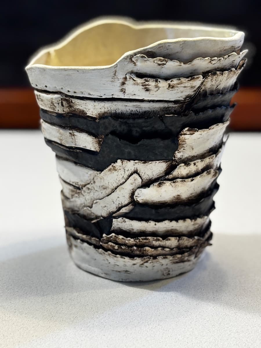 Hand built vase