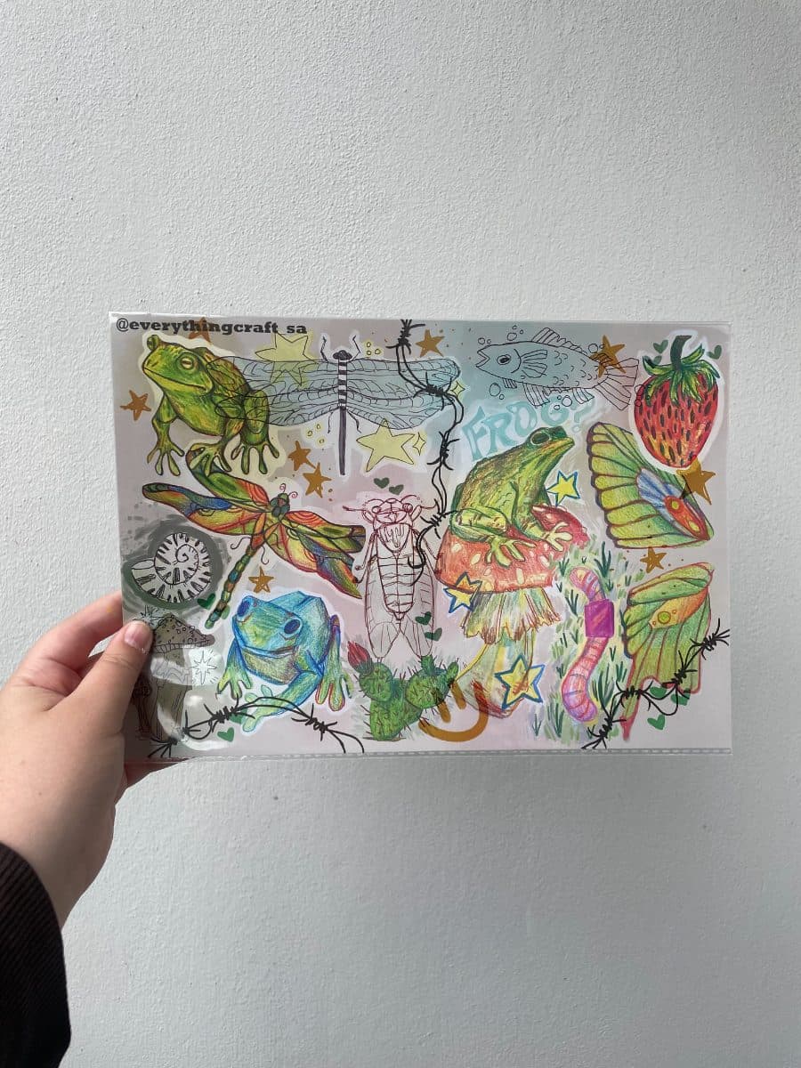 Frog Art Print