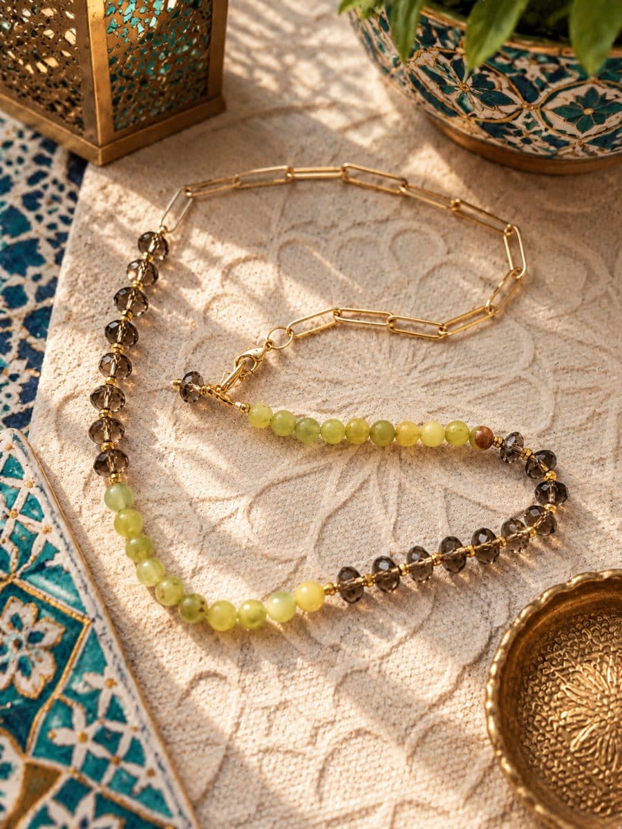 Selma Kiwi Necklace